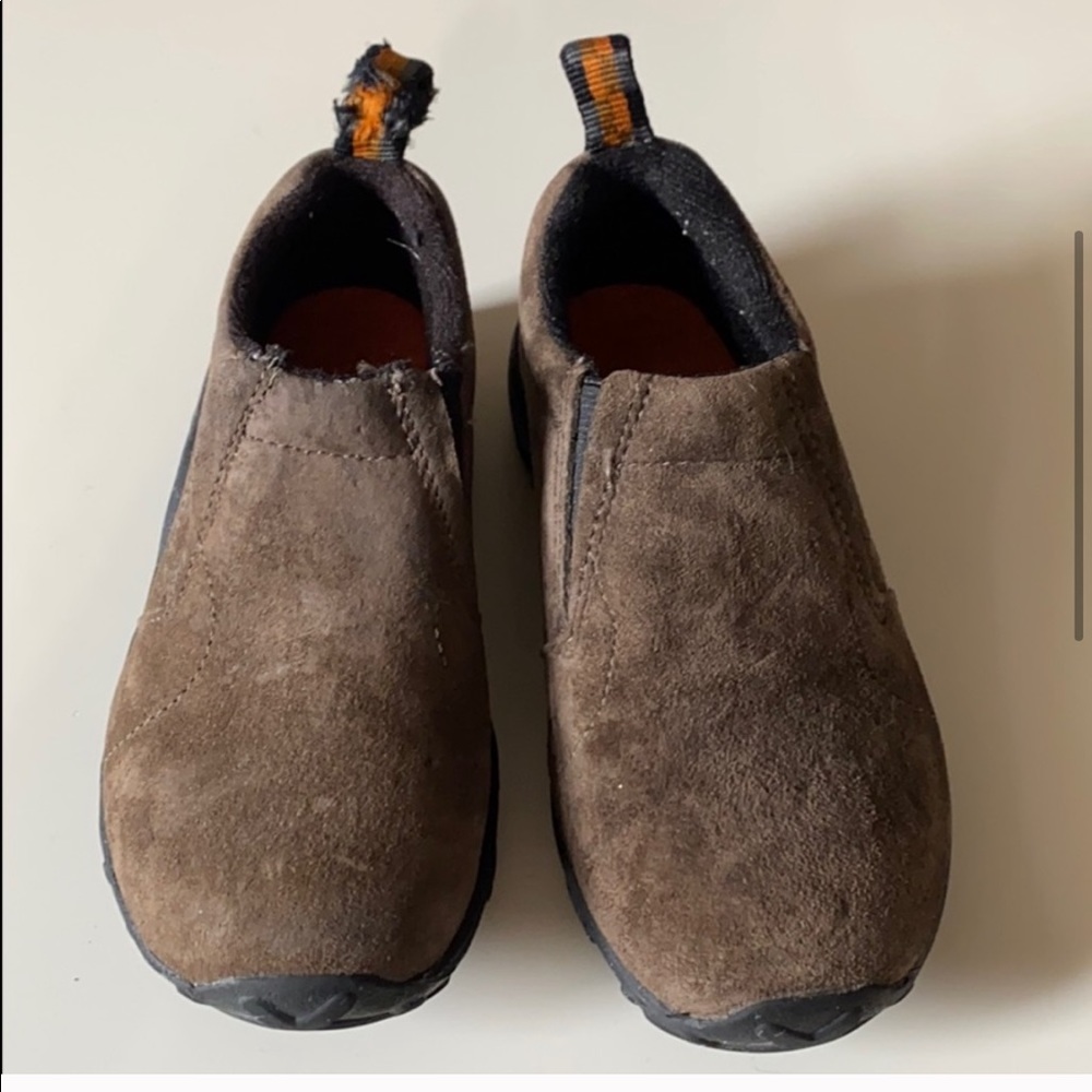 Merrell jungle moc suede shoes size 10